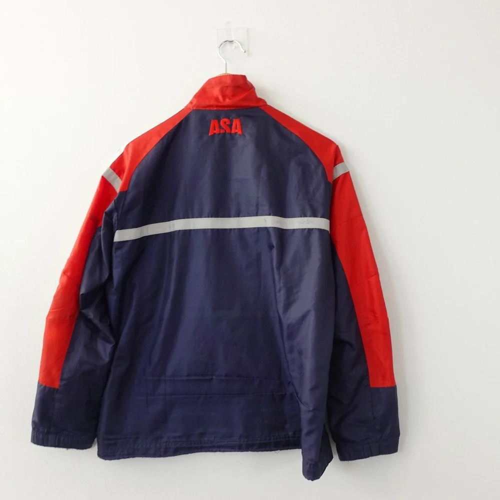 JFA‎ Japan Soccer Jacket ADIDAS Light Packable Windbreaker Blue Football Sport